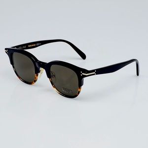 CELINE Tortoise Shell and Black Acetate Havana Sunglasses-CL 41394/S